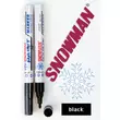 Kép 1/2 - Lakkfilc FCP black Snowman - fekete