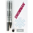 Kép 1/2 - Lakkfilc FSP-C silver Snowman - ezüst Calligraphy