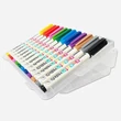 Kép 4/5 - Textilfilc 12db Fabric Marker PP tokban Mungyo