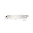 Kép 2/2 - LB50CD Tördelhető penge 18mm széles 10db Tajima