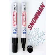 Alkoholos filc NGF black vágott hegyű Snowman - fekete Alkoholos filc NGF black vágott hegyű Snowman - fekete
