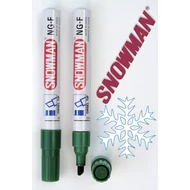 Alkoholos filc NGF green vágott hegyű Snowman - zöld Alkoholos filc NGF green vágott hegyű Snowman - zöld