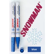 Lakkfilc FCP blue Snowman - kék