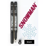 Alkoholos tűfilc OPS black Snowman - fekete