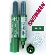 Táblafilc RBG letörölhető Snowman - zöld