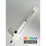 4600S ecsetvégű filctoll fekete Marvy for Drawing