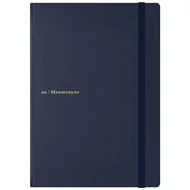 Mnemosyne Journal A5/120lap pontrácsos Maruman - N888 Navy