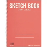 New Course A4/28lap vegyes Maruman S1022A piros  borítós New Course A4/28lap vegyes Maruman S1022A piros  borítós