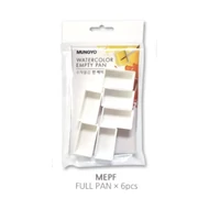 Műanyag szilke akvarellfestékhez 6db Mungyo MEPF Műanyag szilke akvarellfestékhez 6db Mungyo MEPF