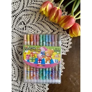 Csavarós viaszkréta 12db-os TwistUp Mungyo Csavarós viaszkréta 12db-os TwistUp Mungyo