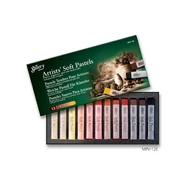 Finompasztell szögletes 12-es szett Mungyo földszínek Finompasztell szögletes 12-es szett Mungyo földszínek