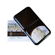 Akvarellfesték 12 félszilkével metálszínek Mungyo Akvarellfesték 12 félszilkével metálszínek Mungyo