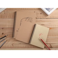 Rajztömb 26x19cm/50lap 80g Craft papírral Potentate