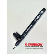 FT-700 Brush ecset végű filctoll fekete Snowman Drawing Pen