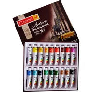 Olajfesték 18x9ml tubusos Camel