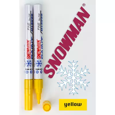 Lakkfilc FCP yellow Snowman - sárga