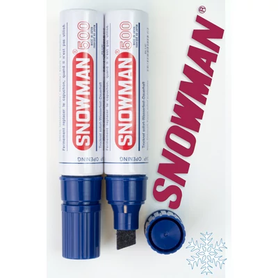 Alkoholos filc No.500 blue vágott hegyű Snowman - kék