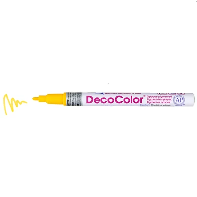 DecoColor lakkfilc vékony Marvy 200S - 05 Yellow (220XF)