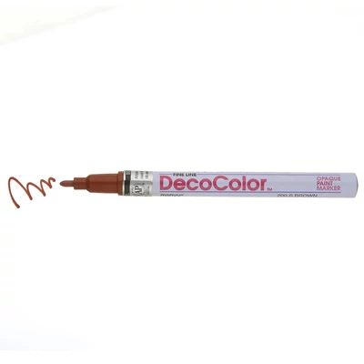 DecoColor lakkfilc vékony Marvy 200S - 06 Brown (220XF)