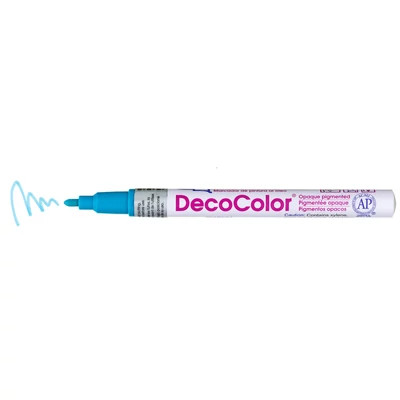 DecoColor lakkfilc vékony Marvy 200S - 10 Light Blue