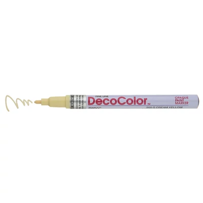 DecoColor lakkfilc vékony Marvy 200S - 42 Cream Yellow