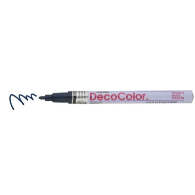 DecoColor lakkfilc vékony Marvy 200S - 50 Ultramarine