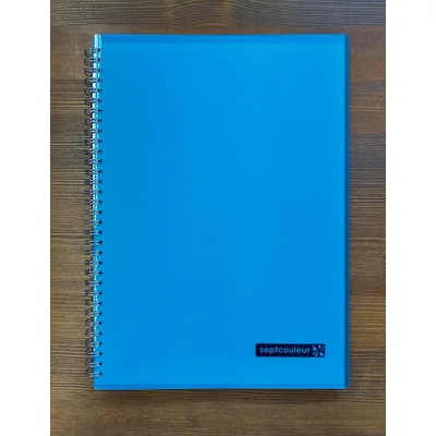 Füzet A4/80lap vonalas Maruman N570-52 kékborítós