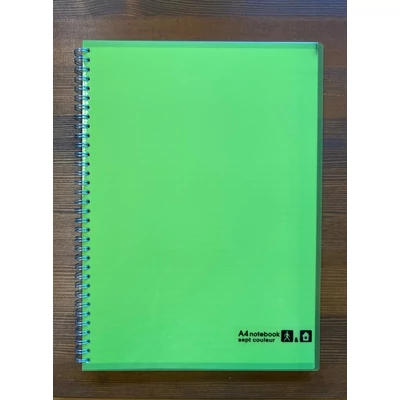 Füzet A4/80lap vonalas Maruman N570-03 zöld borítós Füzet A4/80lap vonalas Maruman N570-03 zöld borítós