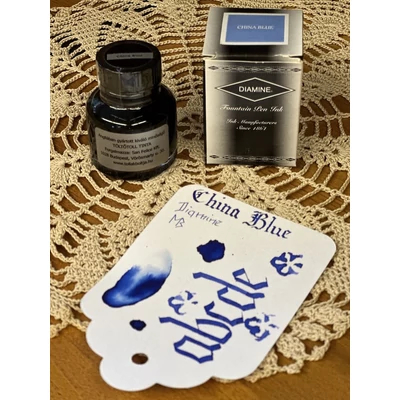 Töltőtolltinta 30ml Diamine - China blue 