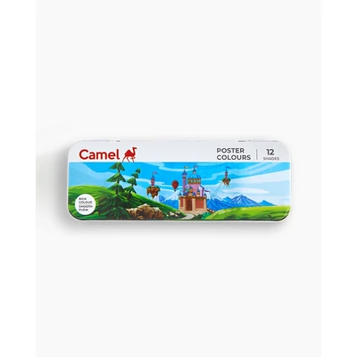 Tempera szett 12 színű Poster Colours Camlin