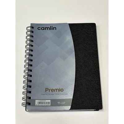Füzet A5/80lap vonalas PP borítós spirálkötésű Premio Camlin Füzet A5/80lap vonalas PP borítós spirálkötésű Premio Camlin
