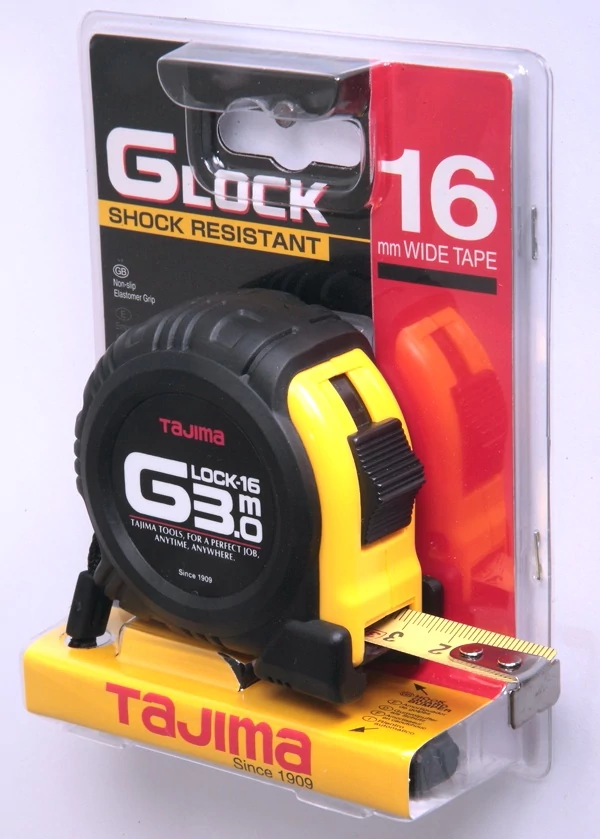 GL16-30E-EUR mérőszalag 3m/16mm gumis Tajima G-Lock (G6P30MY)