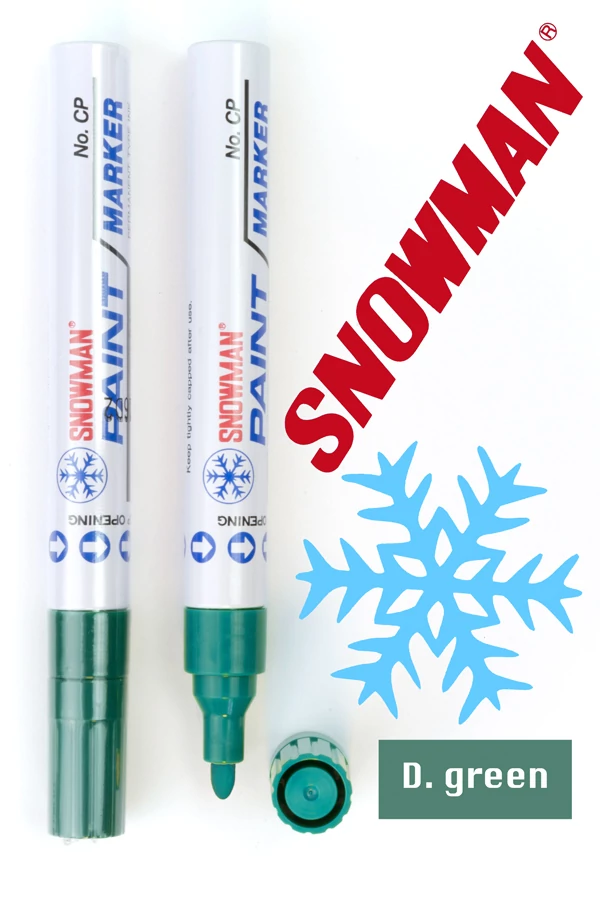 Lakkfilc CP dark green Snowman - sötétzöld
