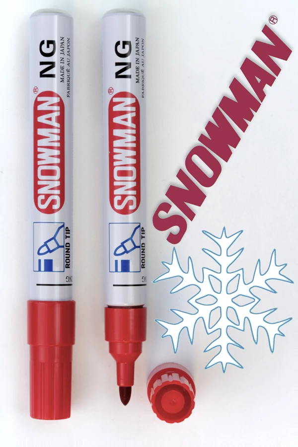 Alkoholos filc NG red Snowman - piros