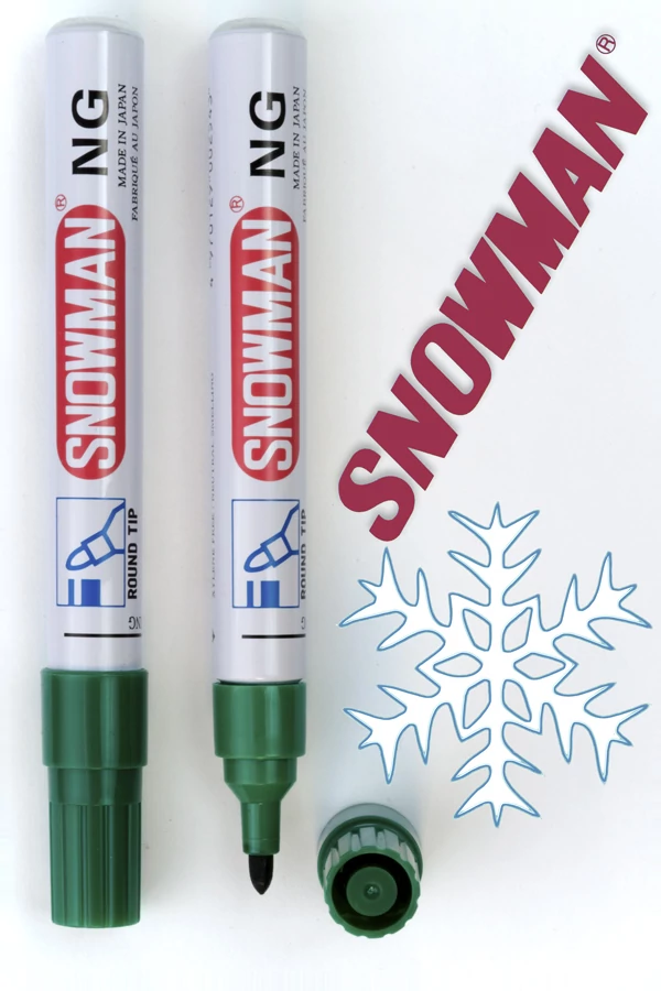 Alkoholos filc NG green Snowman - zöld