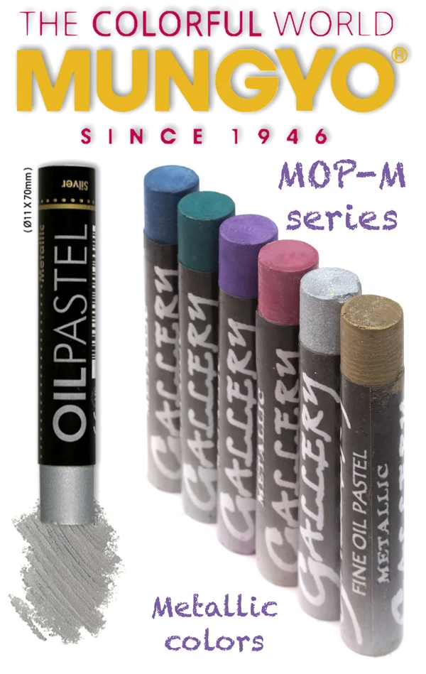 Artist olajpasztell kréta darabra METAL Mungyo