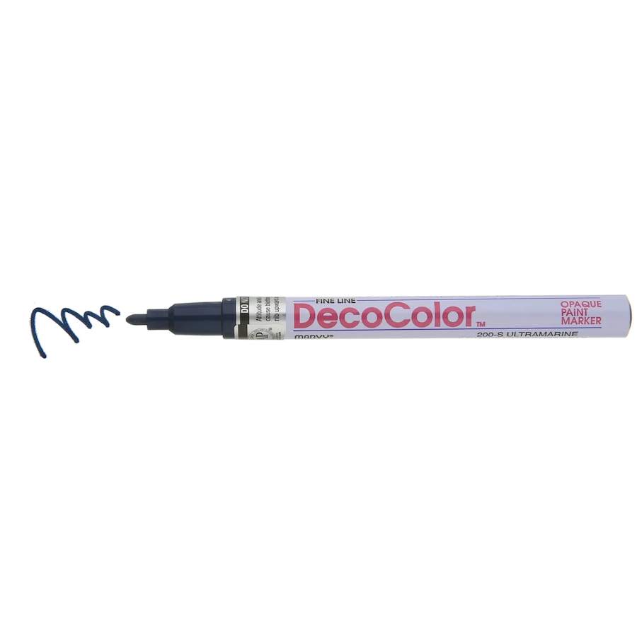 DecoColor lakkfilc vékony Marvy 200S - 50 Ultramarine