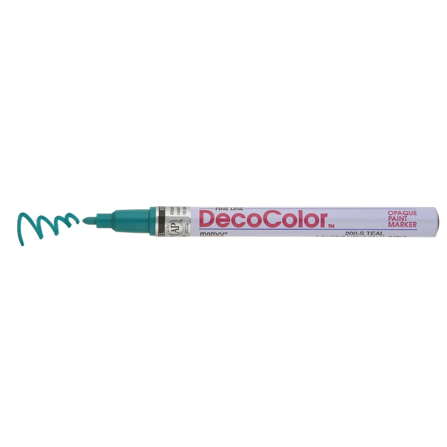 DecoColor lakkfilc vékony Marvy 200S - 73 Teal