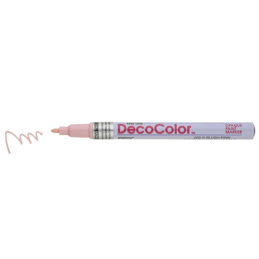 DecoColor lakkfilc vékony Marvy 200S - 76 Blush Pink