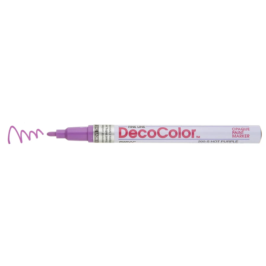 DecoColor lakkfilc vékony Marvy 200S - 79 Hot Purple