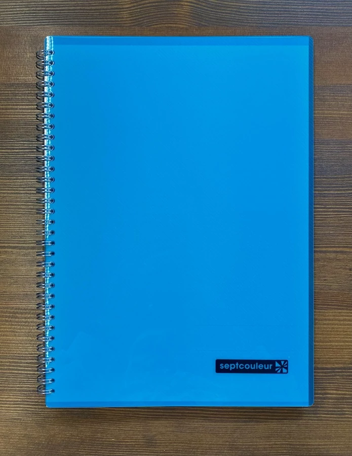 Füzet A4/80lap vonalas Maruman N570-52 kékborítós