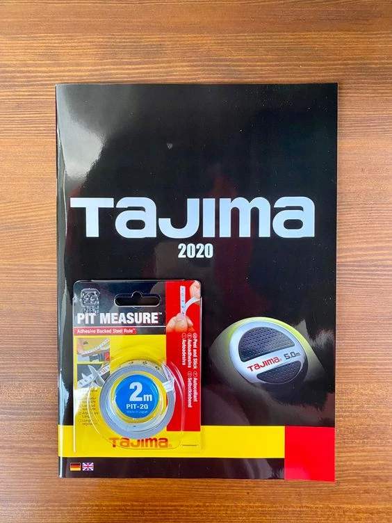 PIT20 öntapadós mérőszalag 2m/13mm Tajima