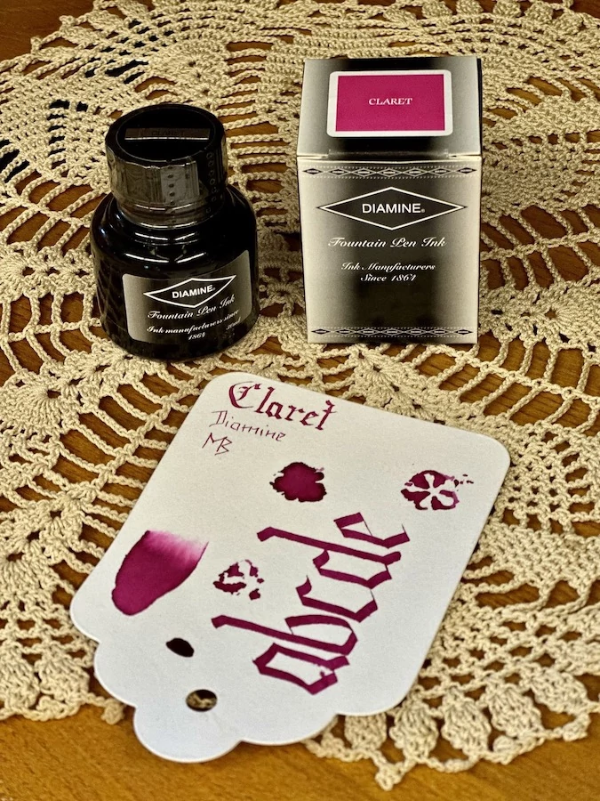 Töltőtolltinta 30ml Diamine - Claret