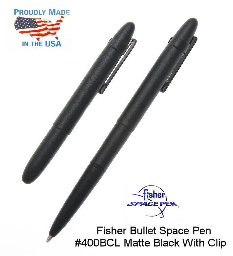 Golyóstoll 400BCL matt black Fisher Bullet
